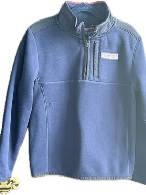 Vineyard Vines Kid’s Navy Half-Zip Pullover